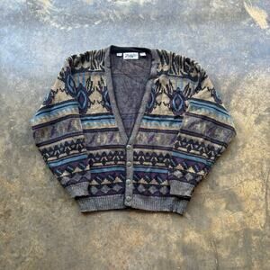 Vintage 90's Zeppelin Soft Cardigan Cobain Style
